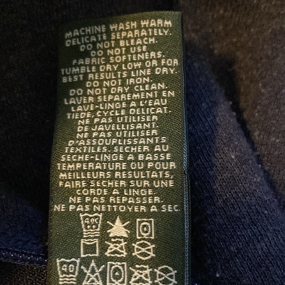 Reversible Navy Eddie Bauer Lightweight Jacket / Windbreaker. - Picture 10 of 12